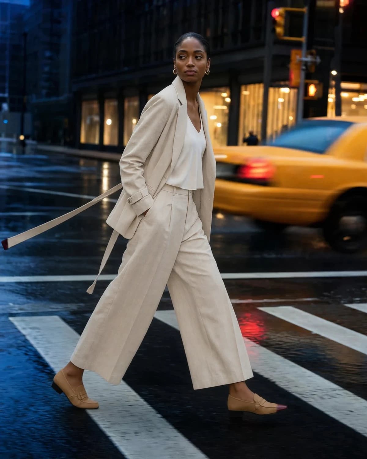 AI fashion model wearing garment reference 1