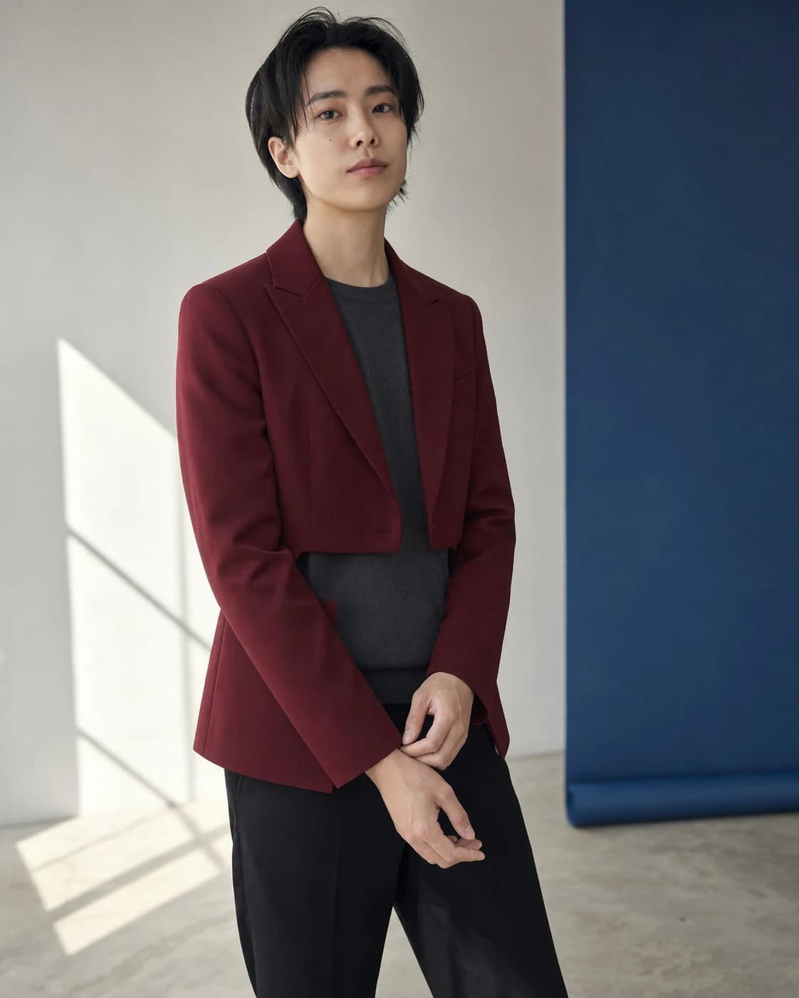 AI fashion model wearing garment reference 6